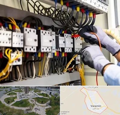 رفع اتصالی برق در ورامین