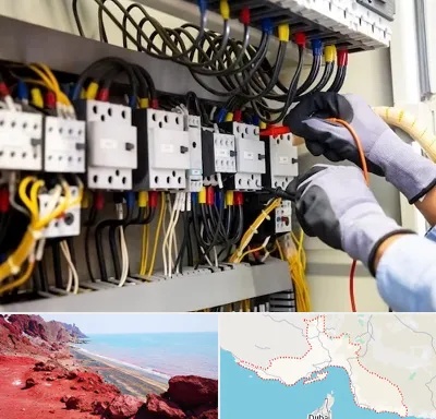 رفع اتصالی برق در هرمزگان