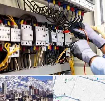 رفع اتصالی برق در ازگل