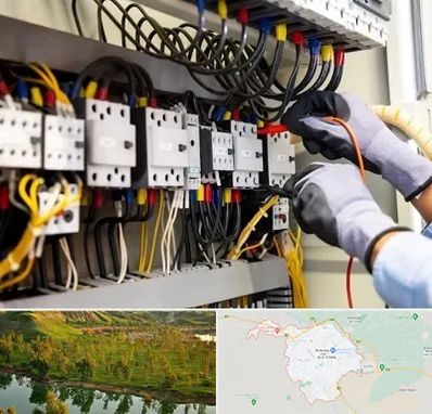 رفع اتصالی برق در بهبهان