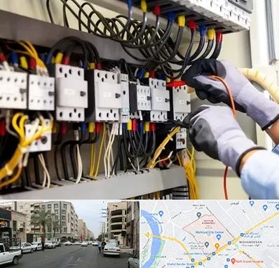 رفع اتصالی برق در زیتون کارمندی اهواز