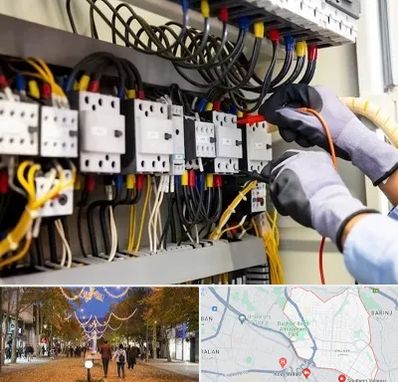 رفع اتصالی برق در ولیعصر ارومیه