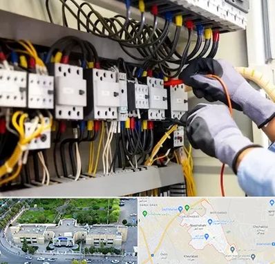 رفع اتصالی برق در نسیم شهر