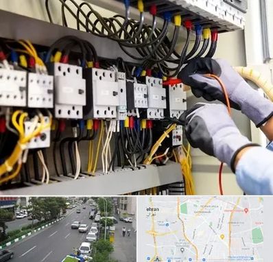 رفع اتصالی برق در ستارخان