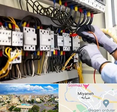 رفع اتصالی برق در میانه