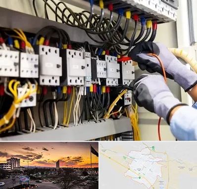 رفع اتصالی برق در قوچان