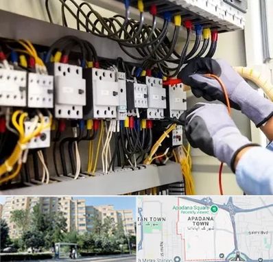 رفع اتصالی برق در آپادانا
