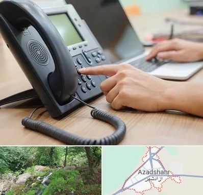 نصاب تلفن سانترال در آزادشهر