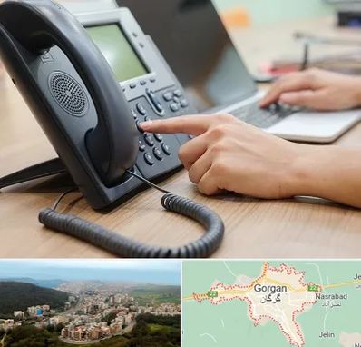 نصاب تلفن سانترال در گرگان