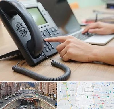 نصاب تلفن سانترال در منطقه 10 تهران