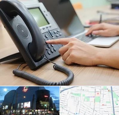 نصاب تلفن سانترال در بلوار اباذر