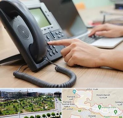 نصاب تلفن سانترال در پردیس