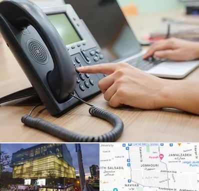 نصاب تلفن سانترال در جمهوری