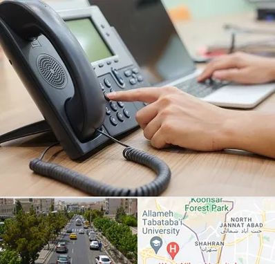 نصاب تلفن سانترال در شهران