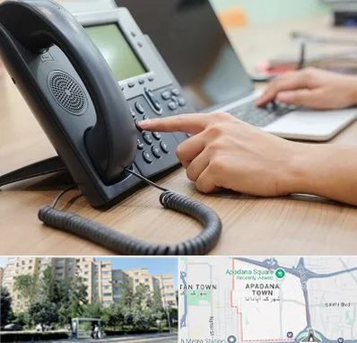 نصاب تلفن سانترال در آپادانا