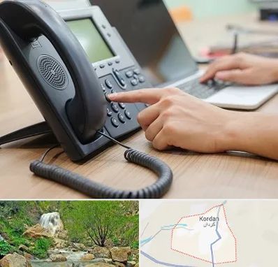 نصاب تلفن سانترال در کردان