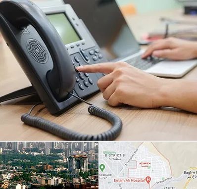 نصاب تلفن سانترال در عظیمیه کرج