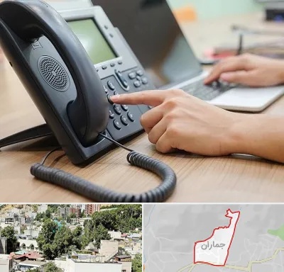 نصاب تلفن سانترال در جماران