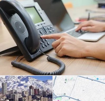 نصاب تلفن سانترال در ازگل