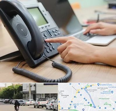 نصاب تلفن سانترال در قدوسی شرقی شیراز