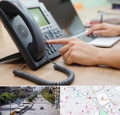 نصاب تلفن سانترال در خیابان زند شیراز