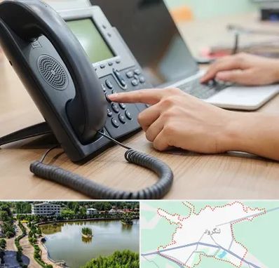 نصاب تلفن سانترال در لنگرود