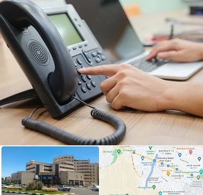 نصاب تلفن سانترال در صیاد شیرازی مشهد