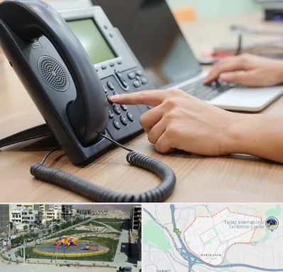 نصاب تلفن سانترال در مرزداران تبریز