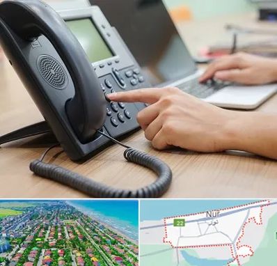 نصاب تلفن سانترال در نور