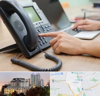 نصاب تلفن سانترال در فرشته