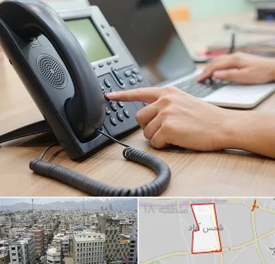 نصاب تلفن سانترال در شمس آباد تهران