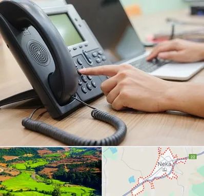 نصاب تلفن سانترال در نکا