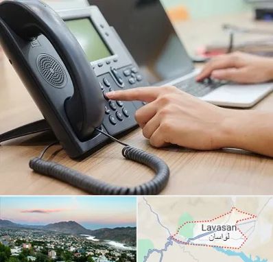 نصاب تلفن سانترال در لواسان
