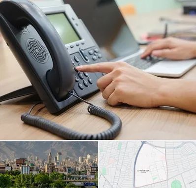 نصاب تلفن سانترال در جمشیدیه