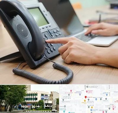 نصاب تلفن سانترال در طالقانی