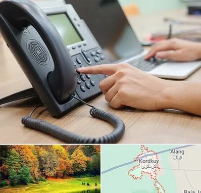 نصاب تلفن سانترال در کردکوی