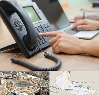 نصاب تلفن سانترال در پرند