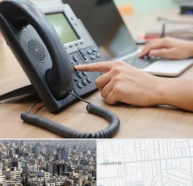 نصاب تلفن سانترال در جیحون