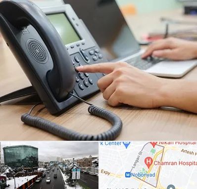 نصاب تلفن سانترال در اقدسیه