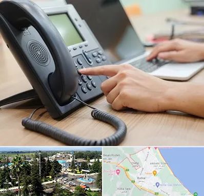 نصاب تلفن سانترال در رودسر