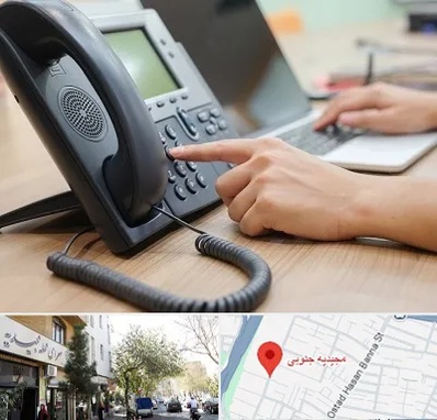نصاب تلفن سانترال در مجیدیه جنوبی