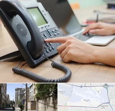 نصاب تلفن سانترال در مهرآباد
