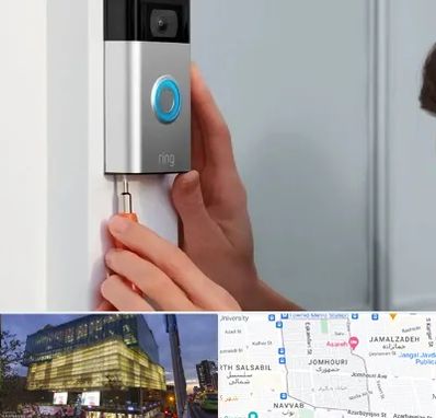 تعمیر آیفون تصویری و صوتی در جمهوری