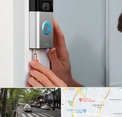 تعمیر آیفون تصویری و صوتی در ظفر