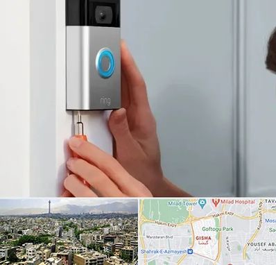 تعمیر آیفون تصویری و صوتی در گیشا