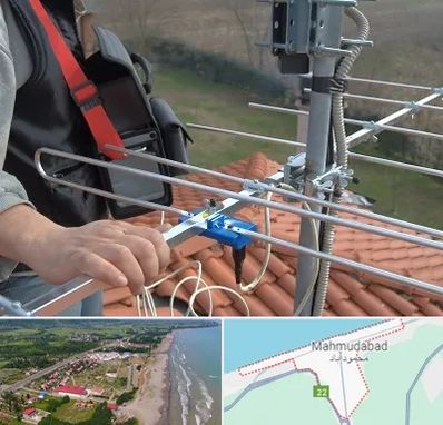 نصاب آنتن تلویزیون در محمودآباد