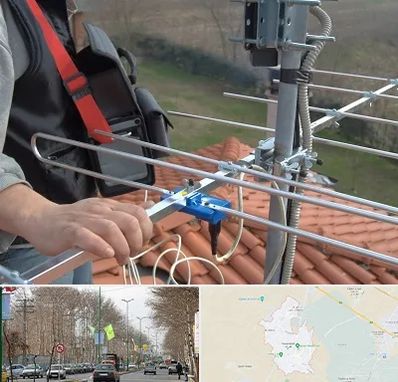 نصاب آنتن تلویزیون در نظرآباد کرج