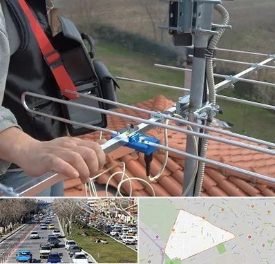 نصاب آنتن تلویزیون در احمدآباد مشهد