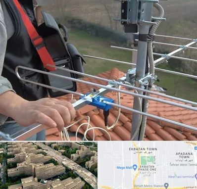 نصاب آنتن تلویزیون در اکباتان