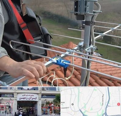 نصاب آنتن تلویزیون در ایران زمین